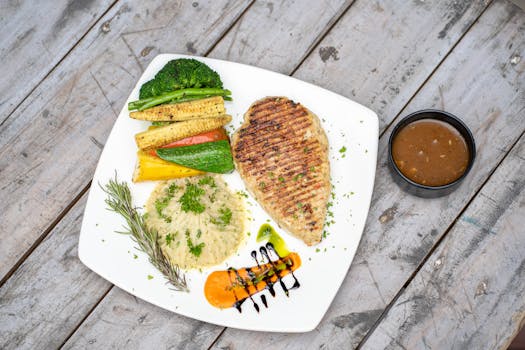 image of healthy meal on a table