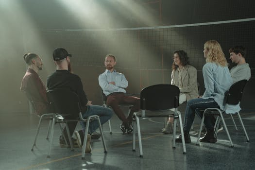 group therapy session