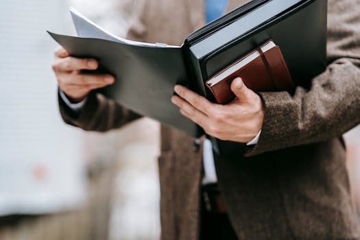 man journaling