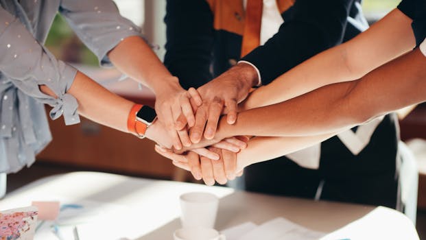 support group meeting in a community center