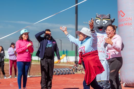 Image of a group of seniors participating in a community activity